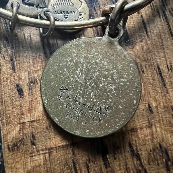 Alex and Ani collectible retired seven swords gold adjustable bracelet - Picture 4 of 5